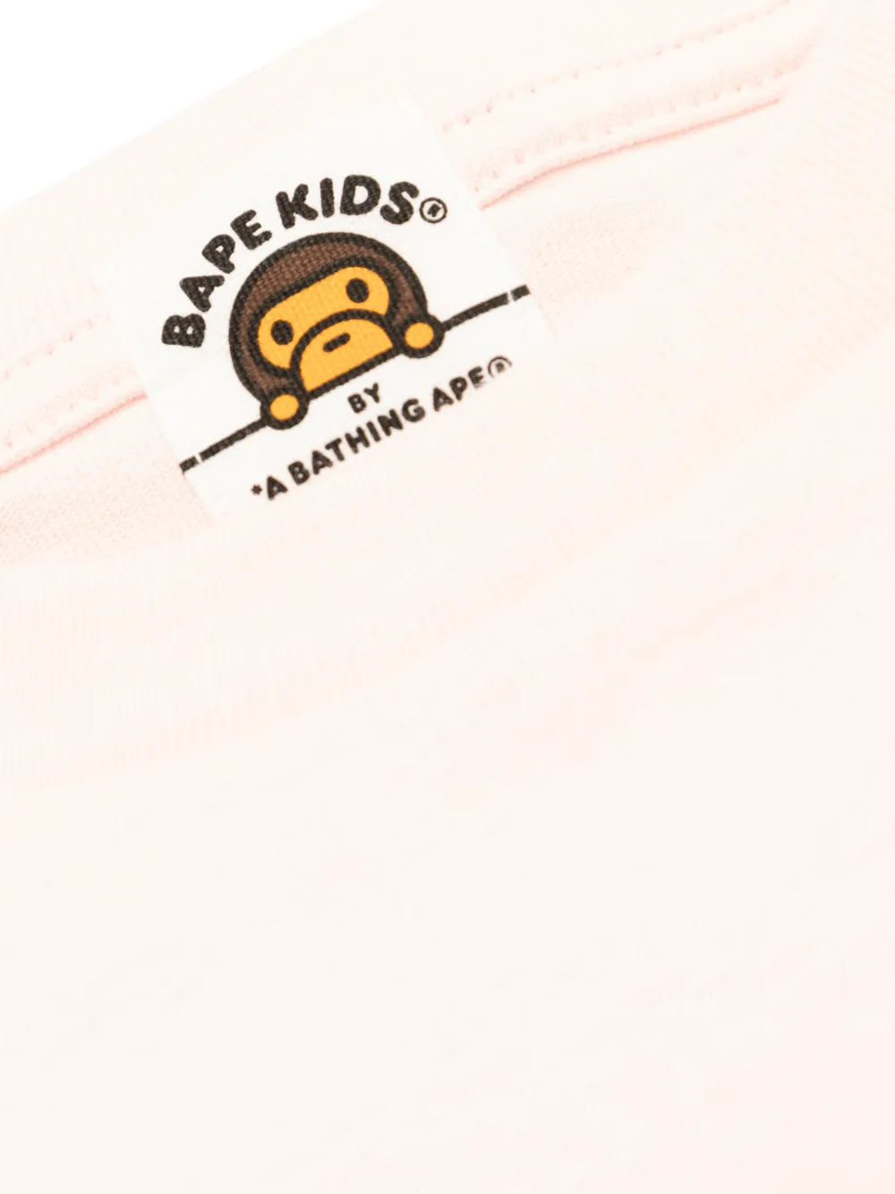  A Bathing Ape® Logo Graphic T-shirt - Pink 