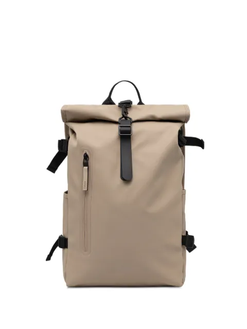 Rains Rolltop 大号扣环双肩包