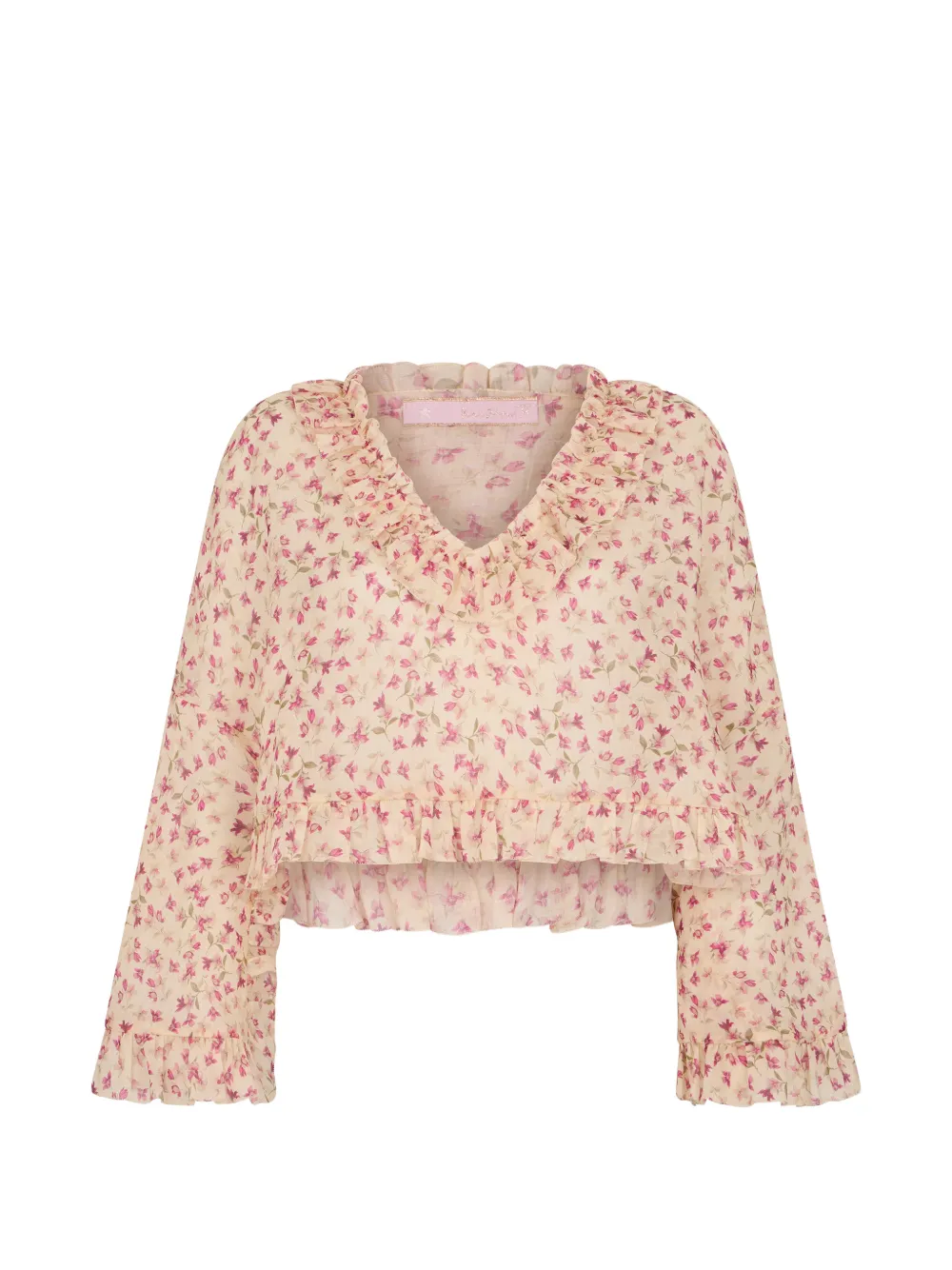 Kristina Ti floral-pattern blouse - Toni neutri