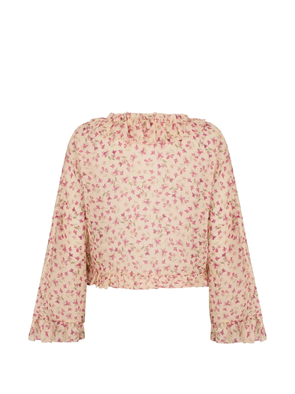  Kristina Ti Floral-pattern Blouse - Neutrals 