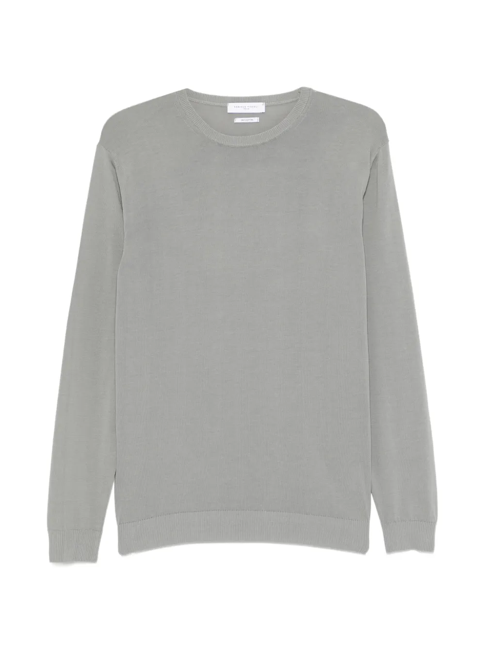 Daniele Fiesoli Maglione girocollo in cotone - Grigio