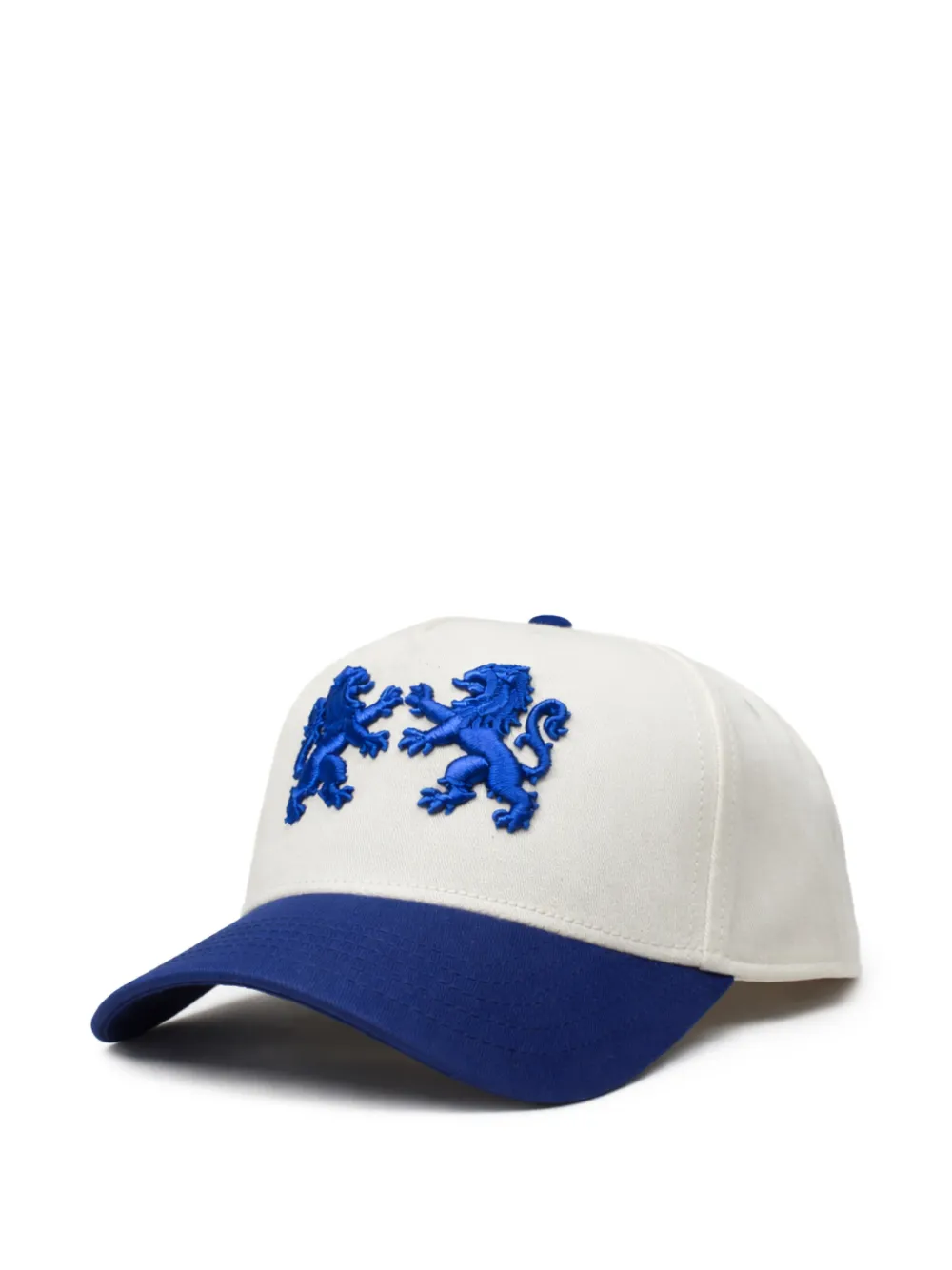  Cavendish Lion-motif Baseball Cap - Neutrals 