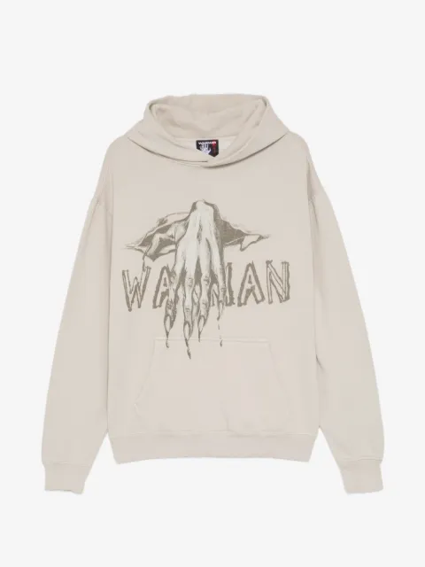 WARMAN logo-print hoodie