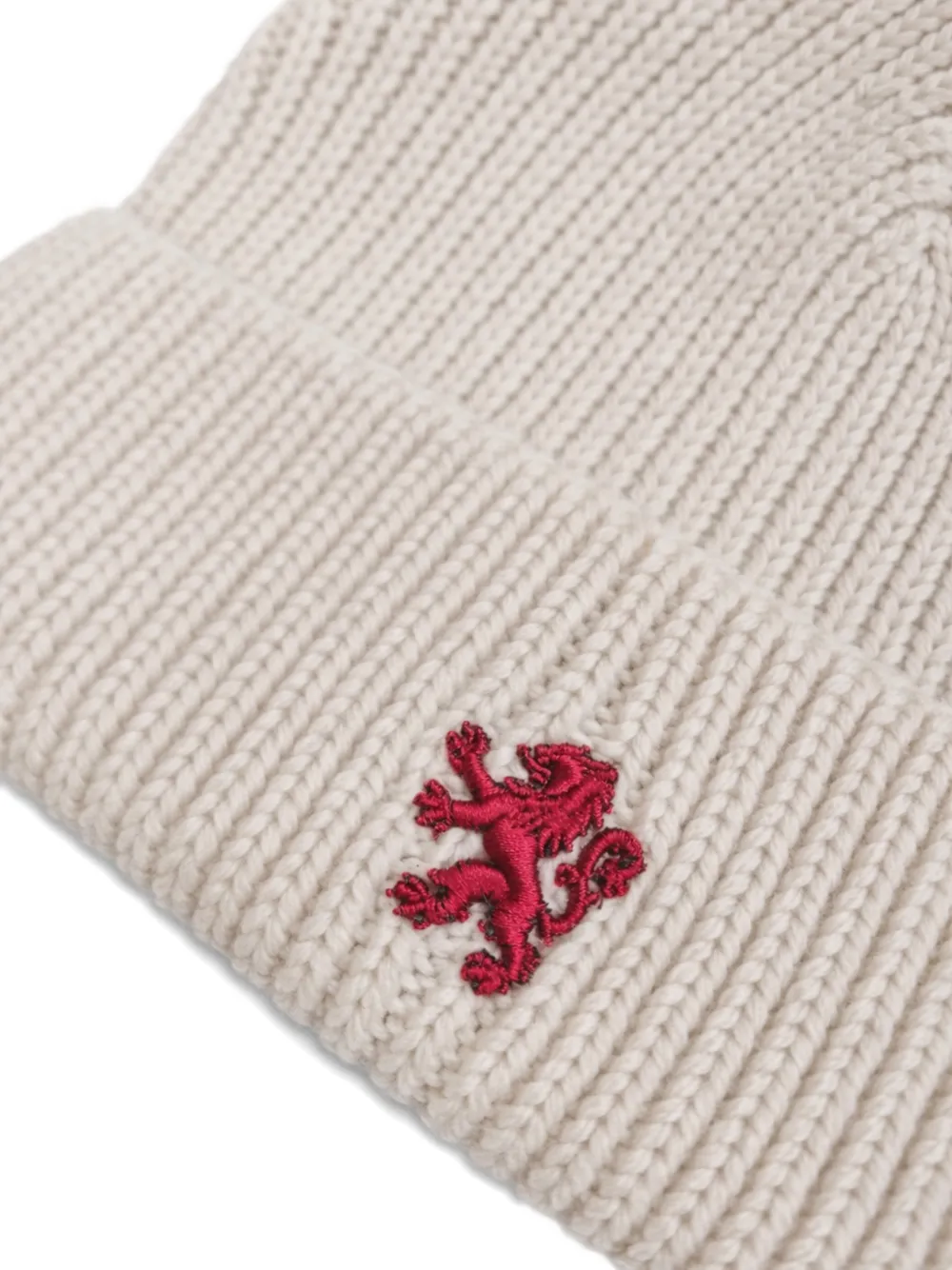  Cavendish Embroidered Beanie Hat - Neutrals 