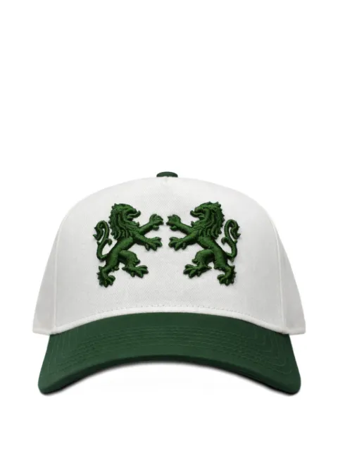 Cavendish lion motif cotton hat