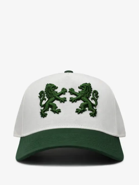 Cavendish lion motif cotton hat