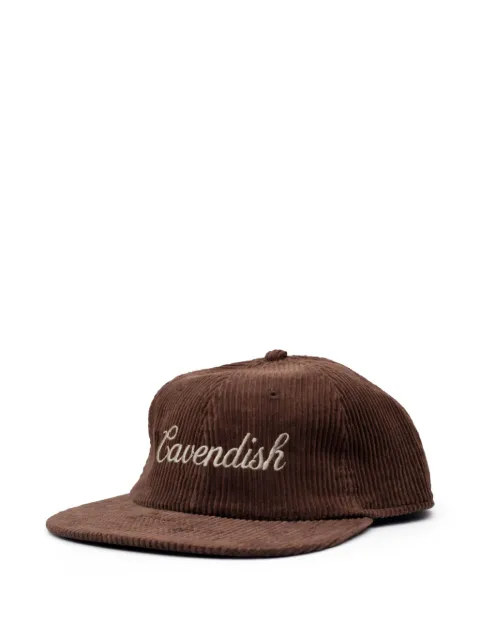 Cavendish corduroy logo cap