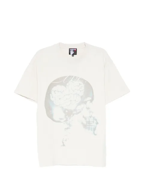 WARMAN t-shirt à imprimé tête de mort