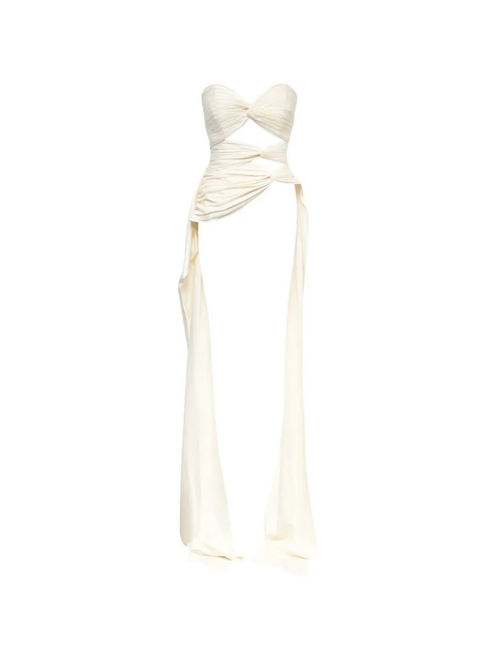 Stolen Stores 3 Carats draped bustier - Toni neutri