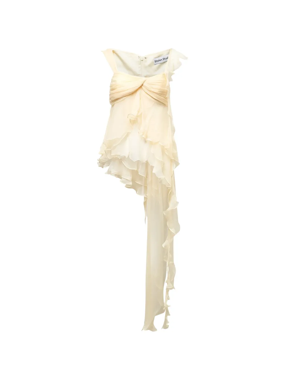 Stolen Stores Fairy ruffled blouse - Toni neutri