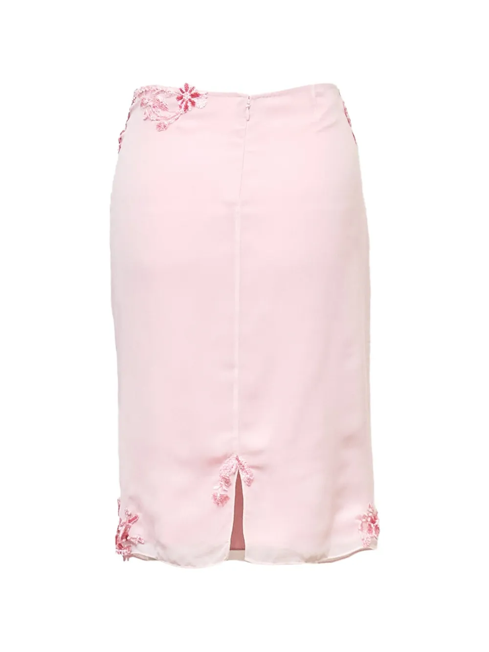 Stolen Stores Belle midi-rok met kant Roze