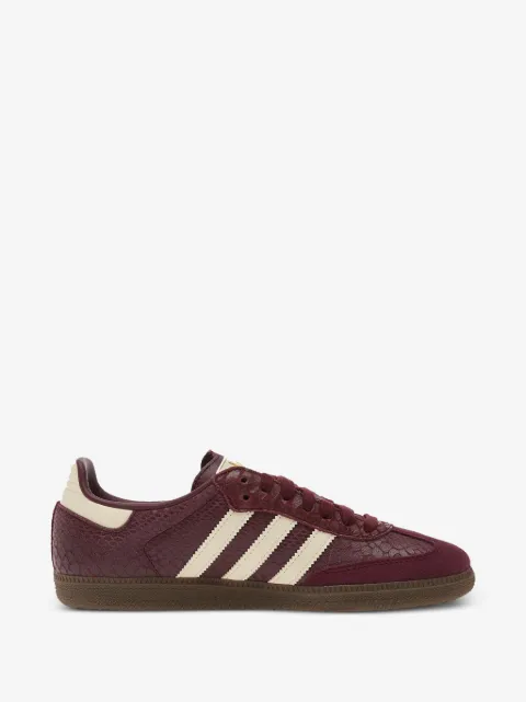adidas tenis Samba con efecto de piel de serpiente