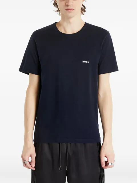 BOSS Kit 3 camisetas decote careca