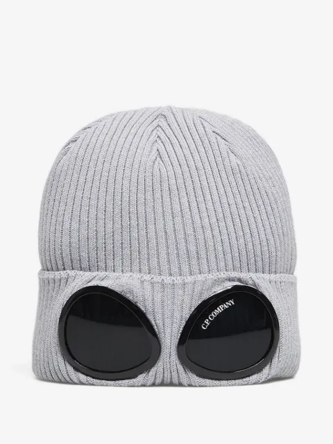 C.P. Company cotton Goggle beanie