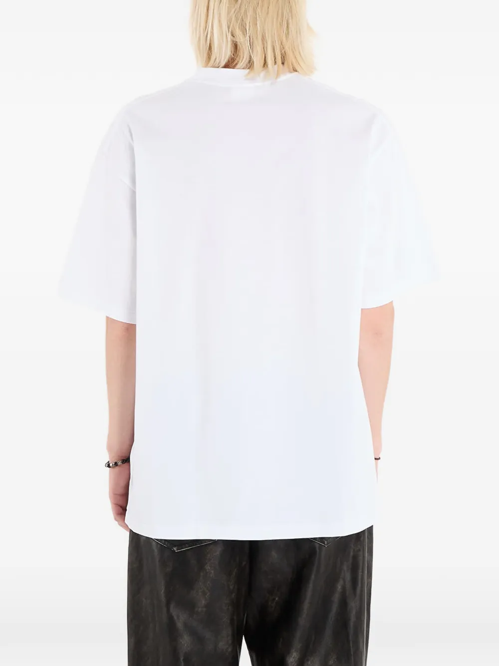 A BATHING APE Ruimvallend T-shirt Wit
