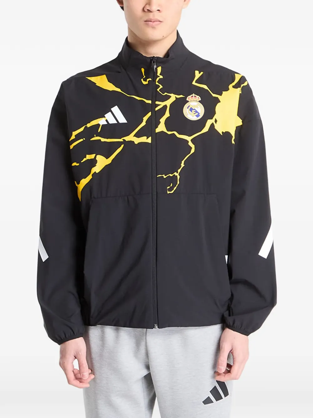 adidas x Real Madrid x Marvel Avengers Z.N.E. Anthem jacket - Nero