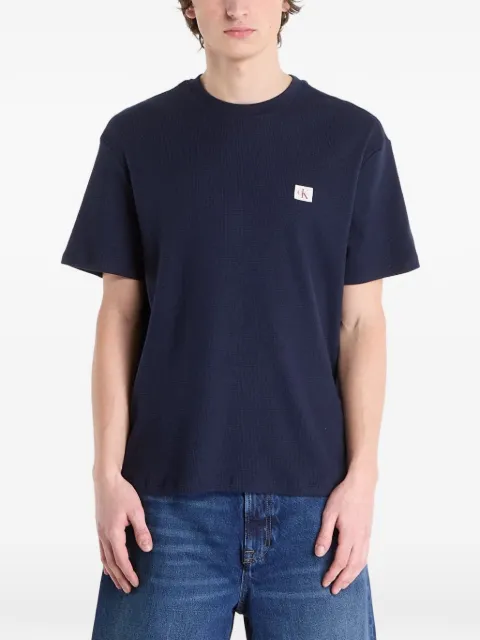 Calvin Klein logo-patch T-shirt