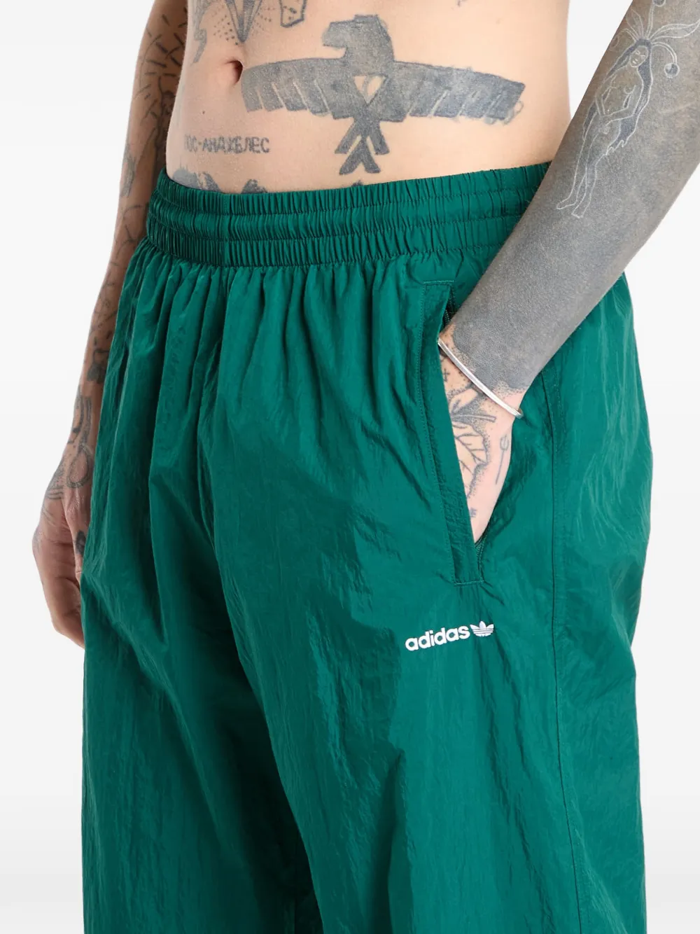 adidas Trainingsbroek met logo Groen