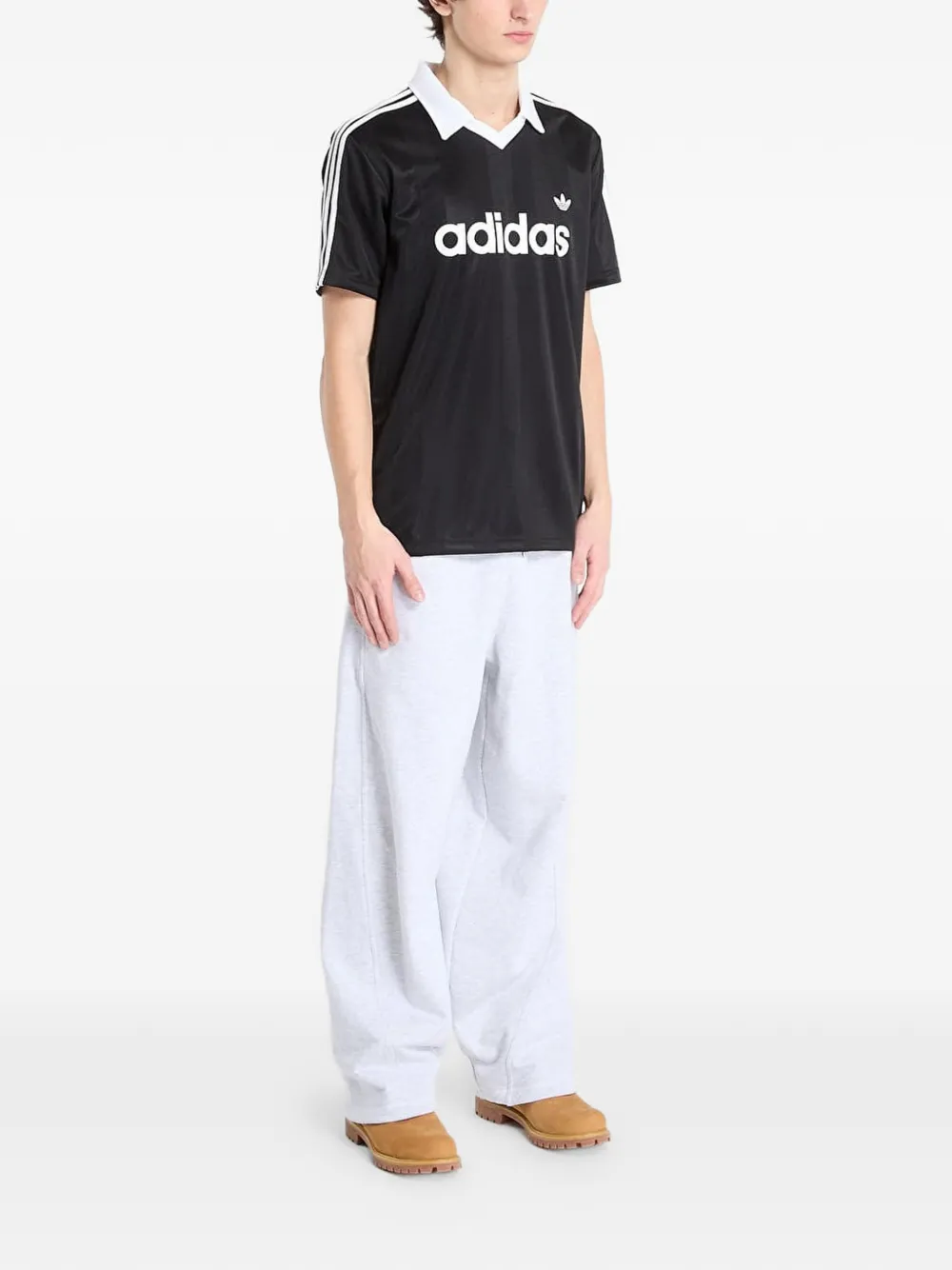 adidas 아카이브 칼라 엔지니어드 저지 탑 | 티셔츠 | Image 2