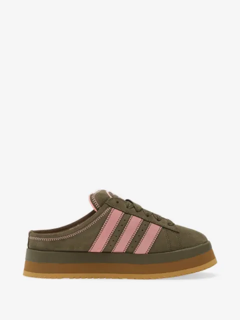 adidas Campus 00s slippers met plateauzool en drie strepen