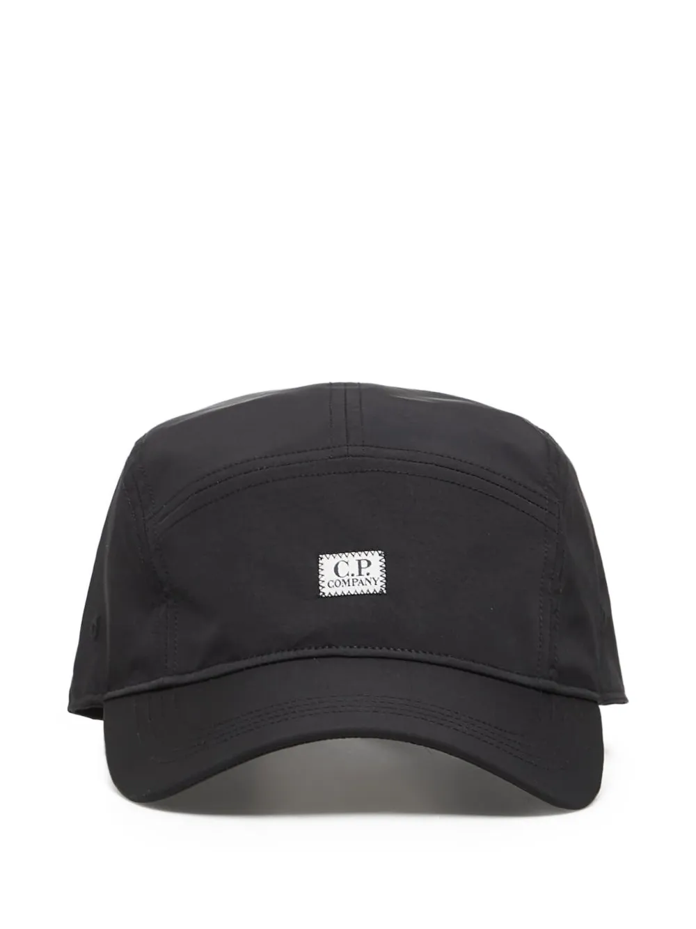 C.P. Company logo-patch baseball cap - Nero
