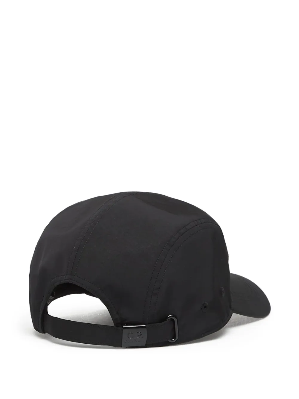 C.P. Company Honkbalpet met logopatch Zwart