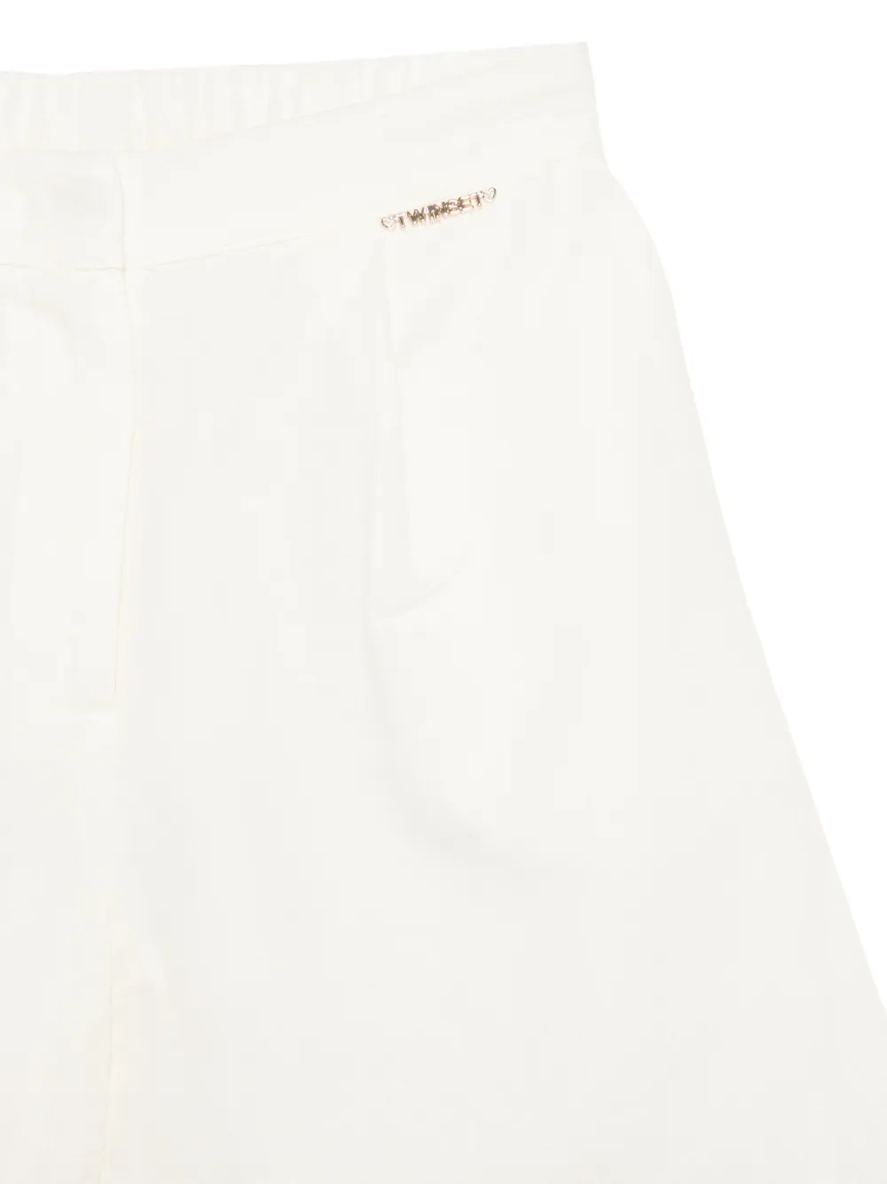  Twinset Kids Pleated Shorts - White 