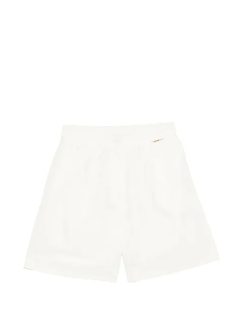 TWINSET Kids bermudas con pinzas