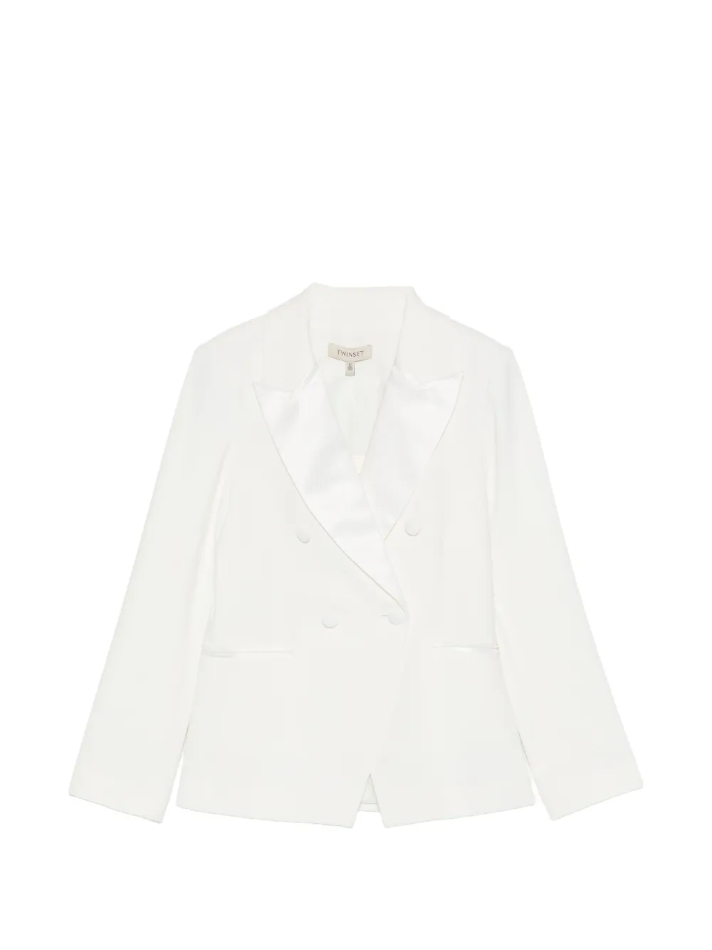 TWINSET Kids double-breasted blazer - Bianco