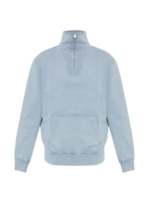 A.P.C. half-zip cotton sweatshirt