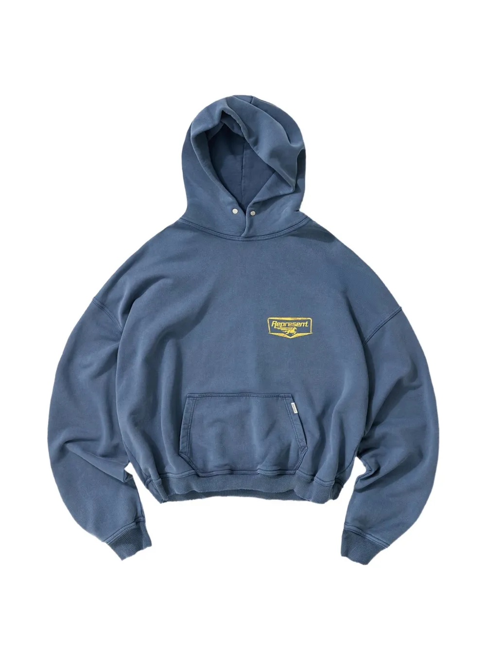 Represent graphic print hoodie - Blu