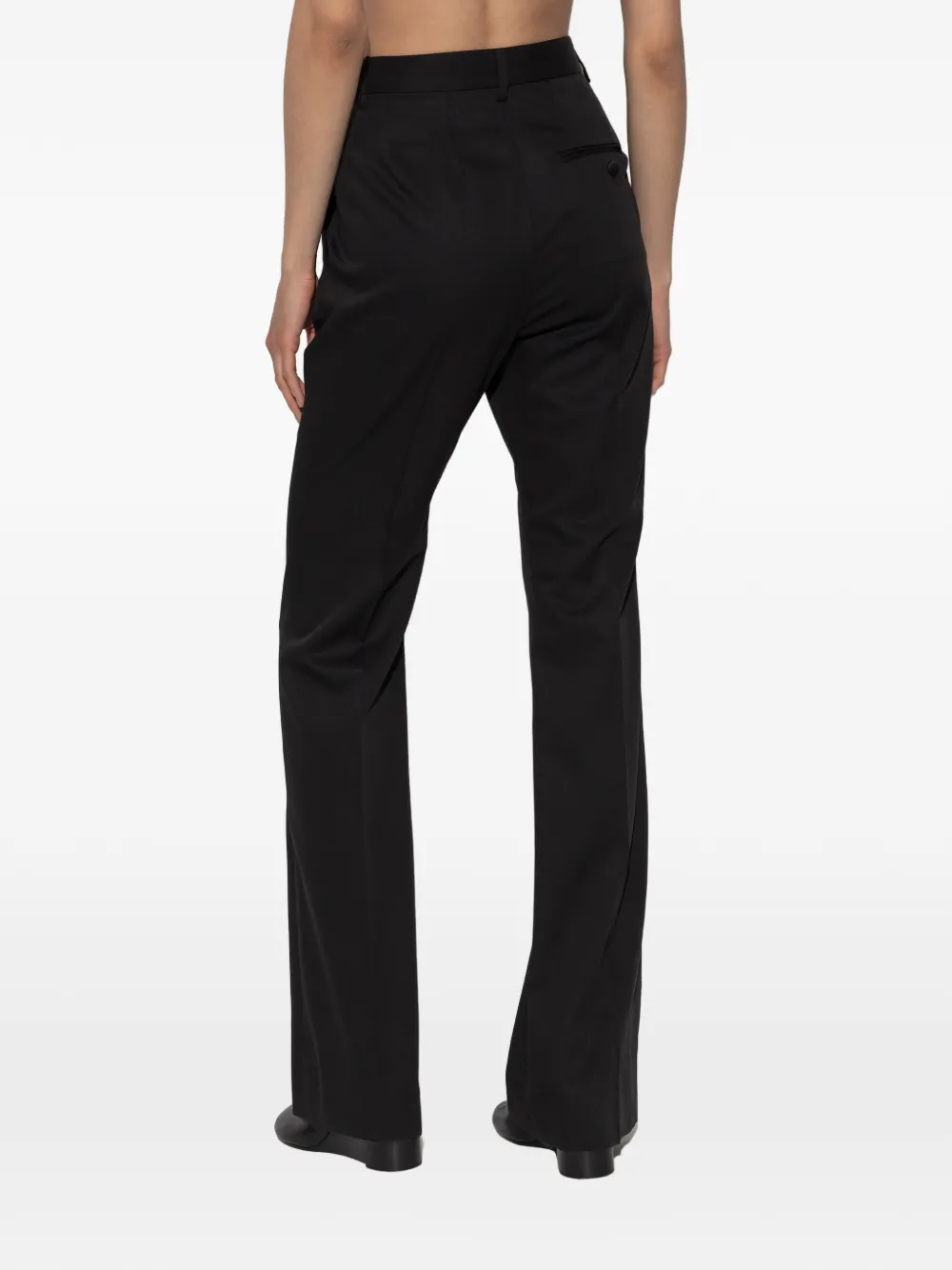 Vivienne Westwood Flared broek met riemlussen Zwart