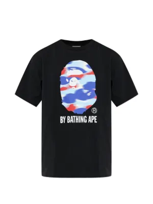 A BATHING APE® ラグランスリーブ Tシャツ | ホワイト | FARFETCH JP