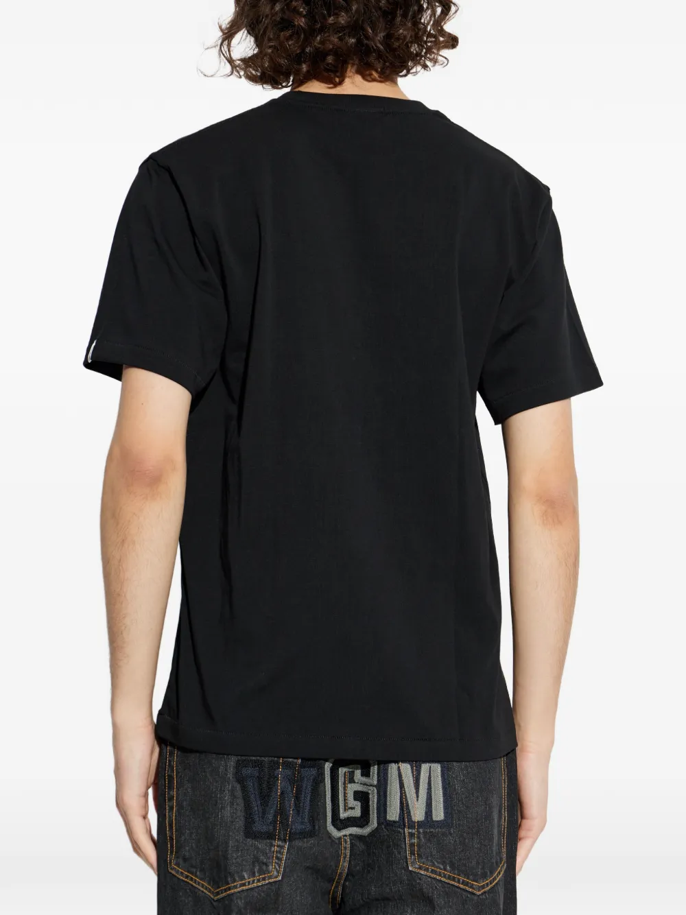 A BATHING APE T-shirt met print Zwart