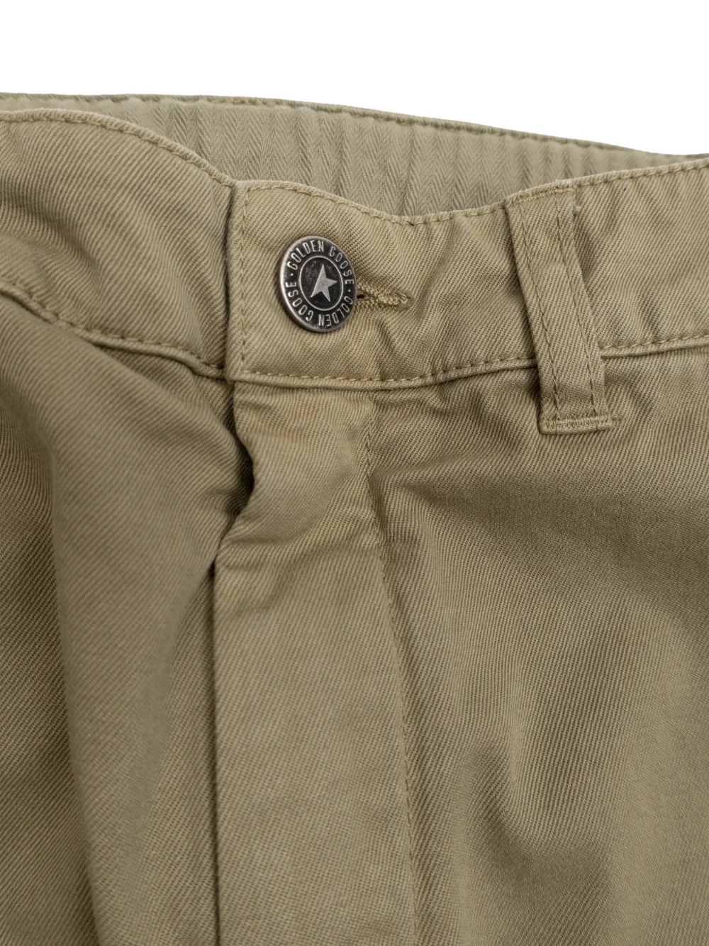 Buttoned Cargo Trousers