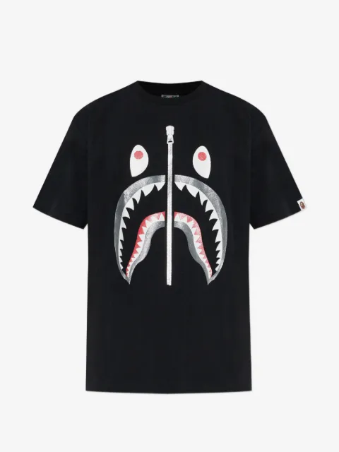 A BATHING APE® shark graphic T-shirt