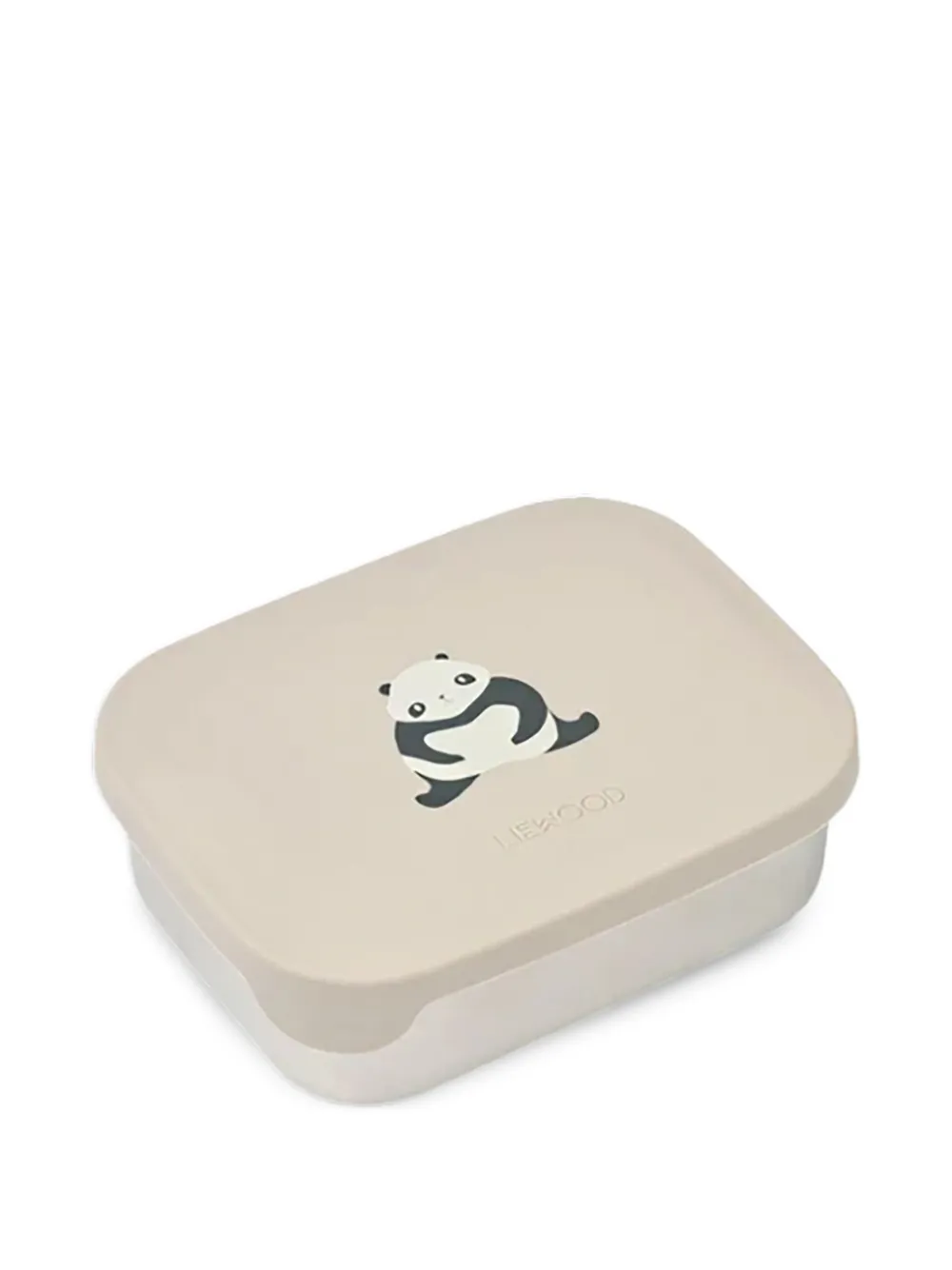 Liewood Arthur panda print bottle - Nude