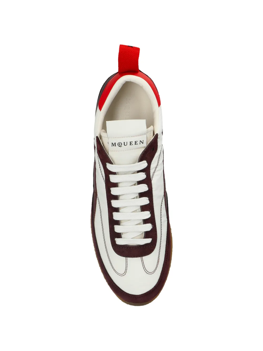 Alexander McQueen EC1 panelled lace-up sneakers Beige