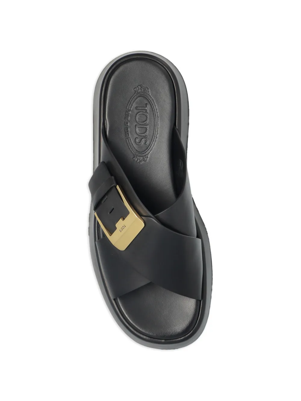 Tod's Criss-cross Mules in Black, view 4