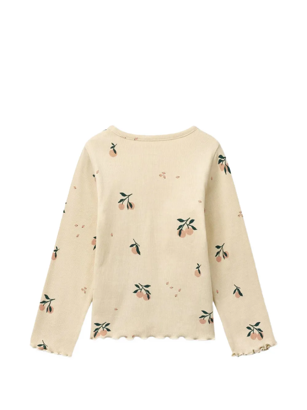  Liewood Ruffled Print Top - Neutrals 