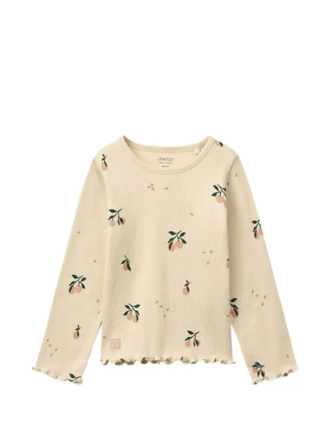 Liewood ruffled print top