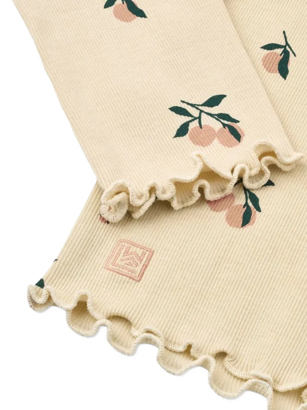  Liewood Ruffled Print Top - Neutrals 