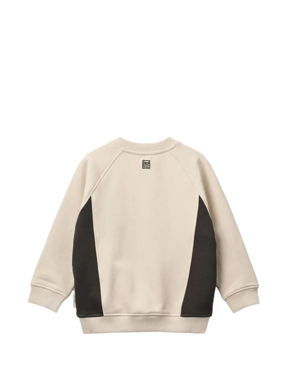  Liewood Panda Appliquéd Colour-block Sweatshirt - Neutrals 