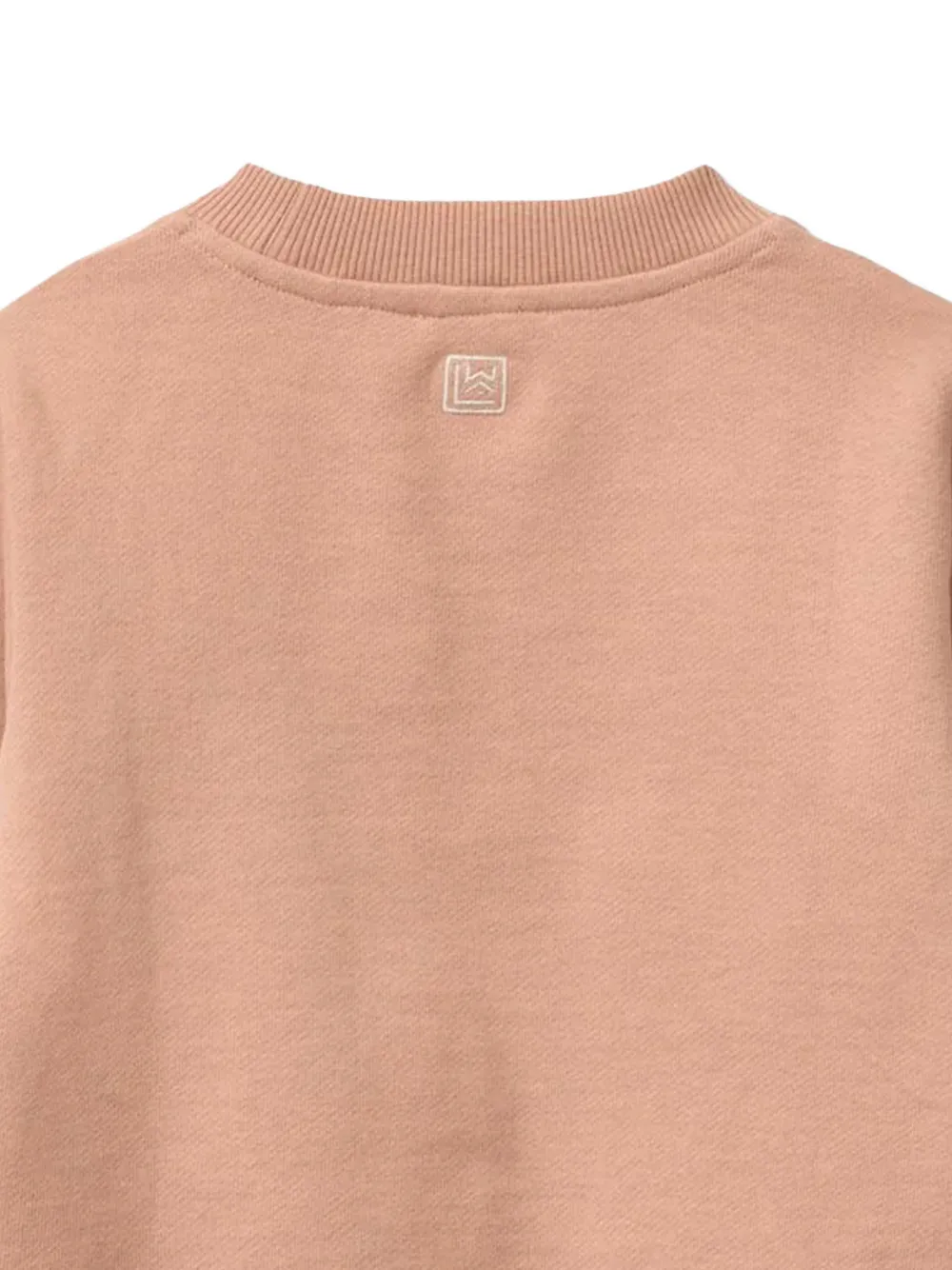 Liewood Sweater met hart applicatie Roze