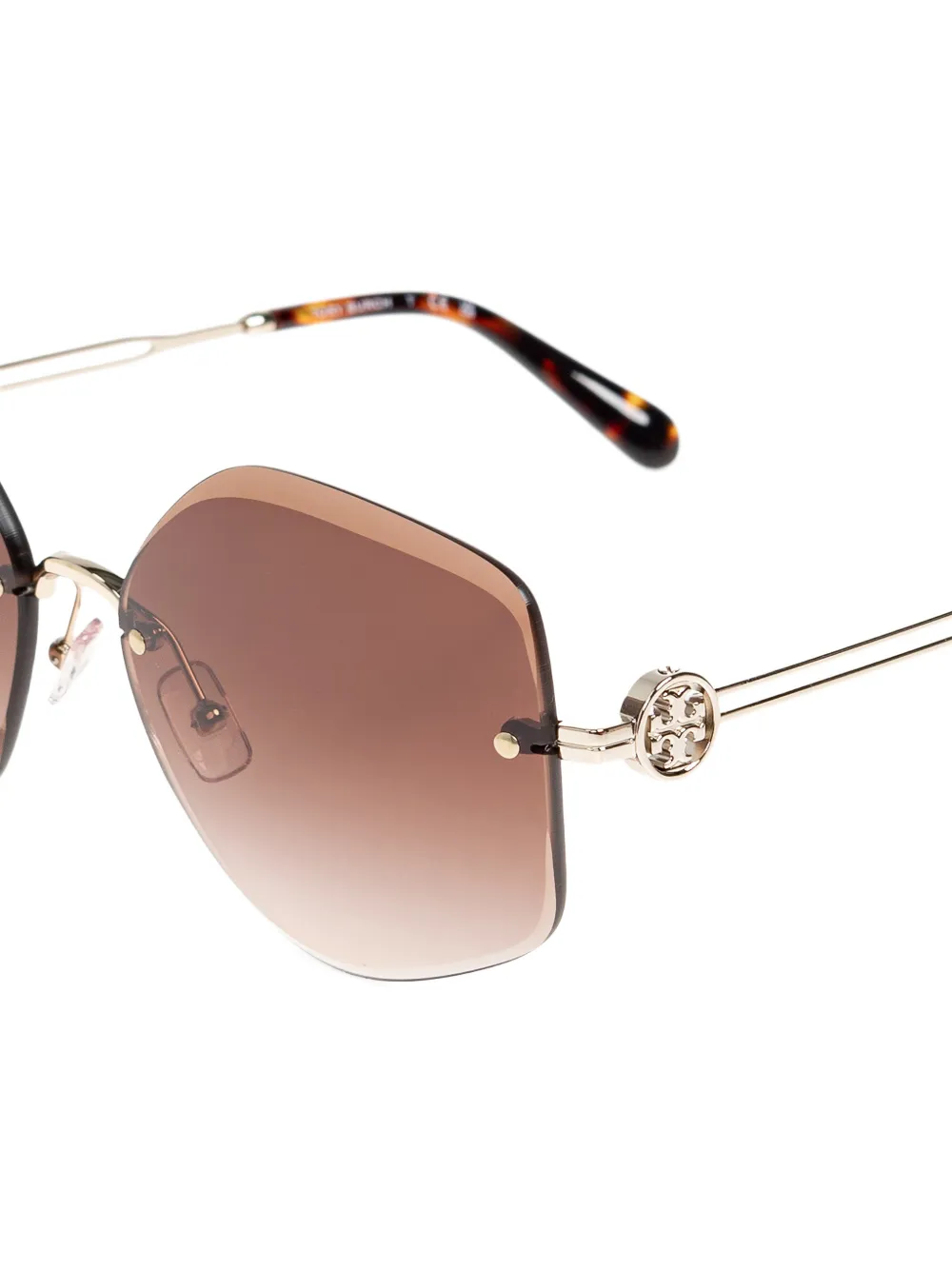  Tory Burch Oversized-frame Sunglasses - Pink 