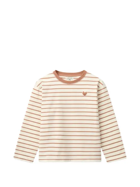 Liewood striped heart t-shirt