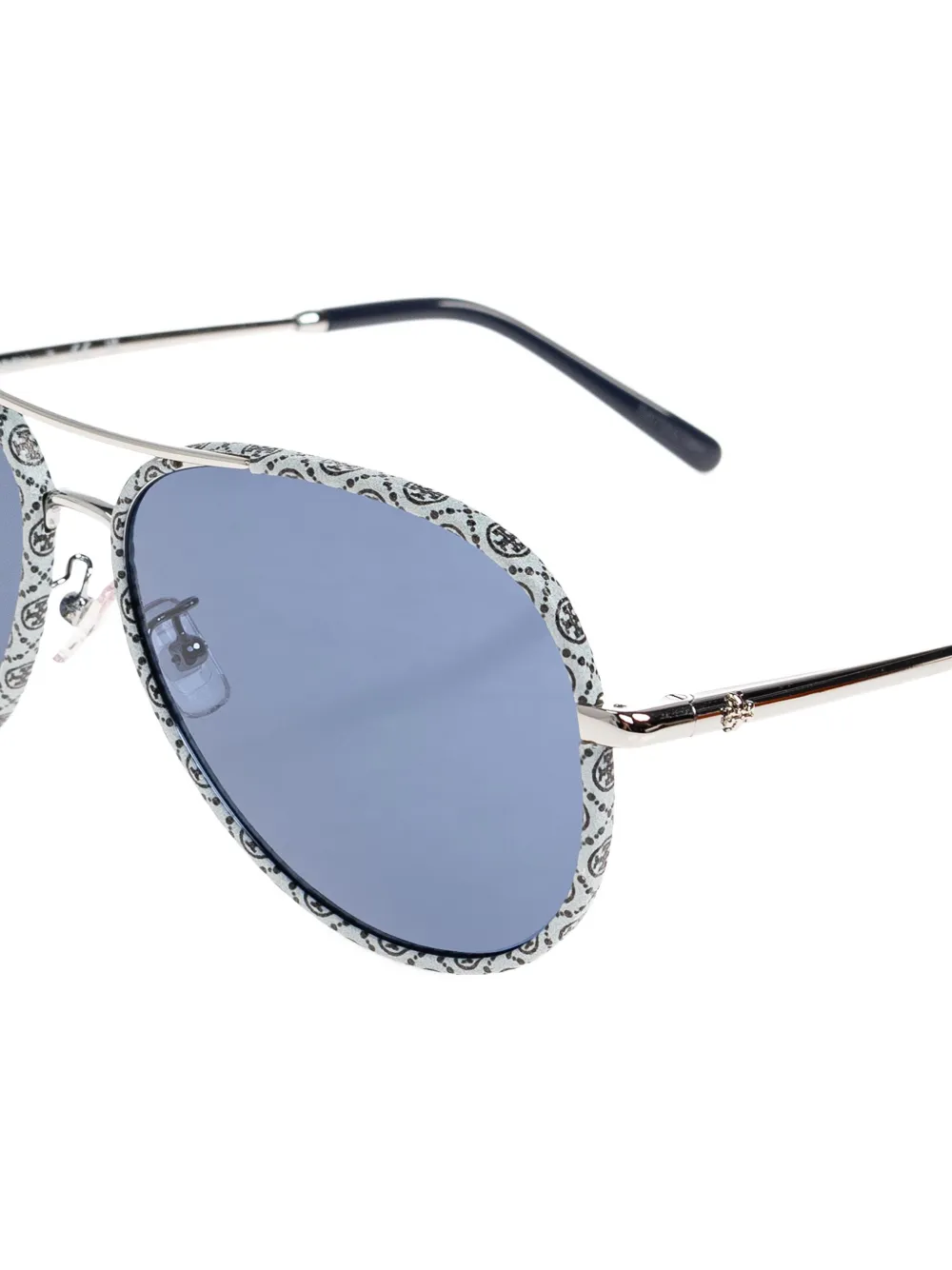  Tory Burch Pilot-frame Sunglasses - Silver 