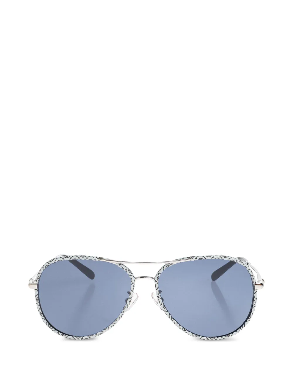 Tory Burch pilot-frame sunglasses - Argento