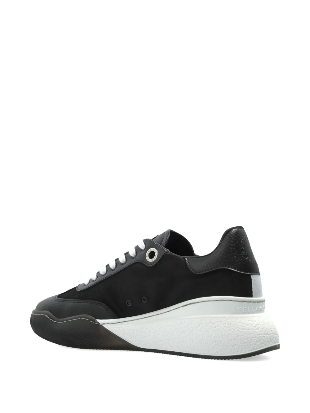 Stella McCartney lace-up platform sneakers Zwart