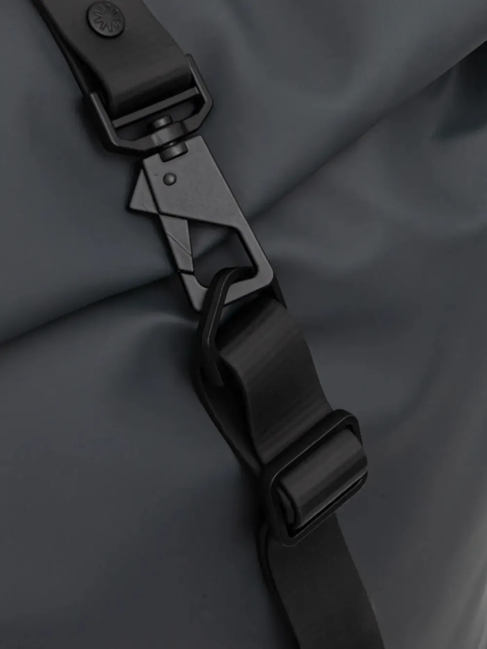 Rolltop Buckled Backpack